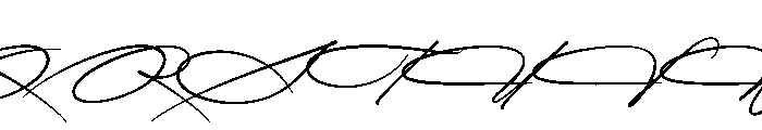BendorSignatureOne Font UPPERCASE