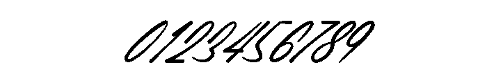 BendorSignatureTwo Font OTHER CHARS