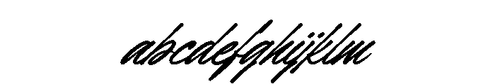 BendorSignatureTwo FONT