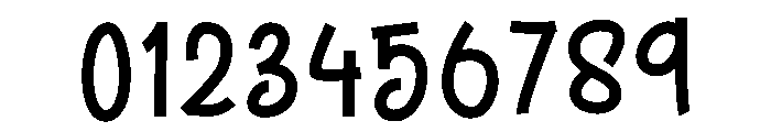 BendyGhost Font OTHER CHARS