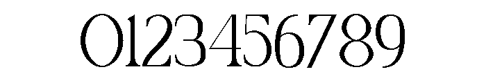 Benedra Regular Font OTHER CHARS