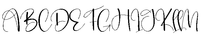Benefist Font UPPERCASE