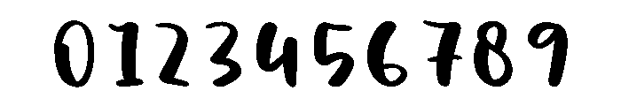 Benefit Writing Font OTHER CHARS