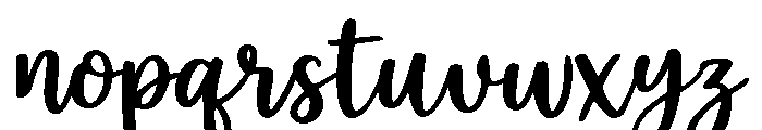 Benefits Days Regular Font LOWERCASE