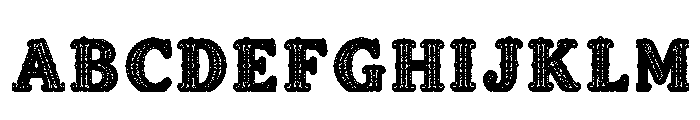 Benen Regular Font UPPERCASE