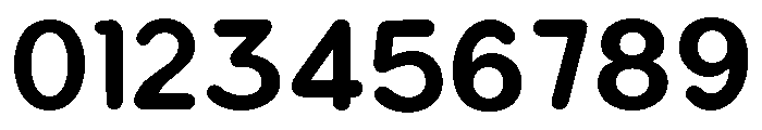 Bener Rounded Bold Font OTHER CHARS