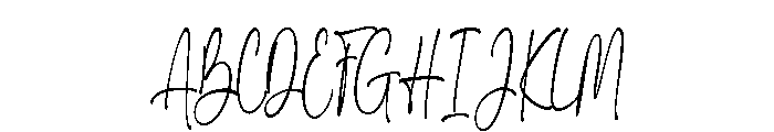Benetta Regular Font UPPERCASE