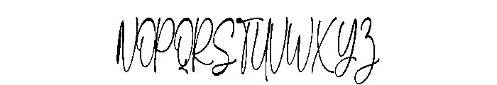 Benetta Regular Font UPPERCASE