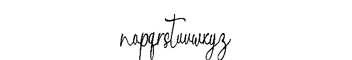 Benetta Regular Font LOWERCASE