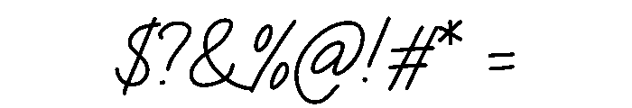 Benevalight Font OTHER CHARS