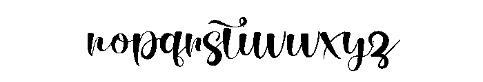 Benevite Font LOWERCASE