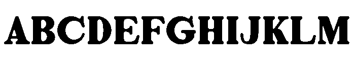 Bengis Font UPPERCASE