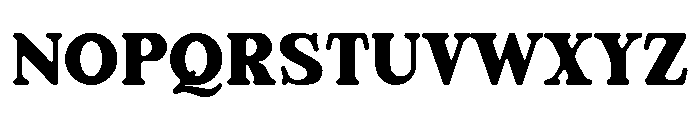 Bengis Font UPPERCASE