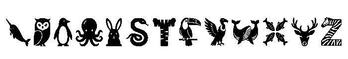 Beni Regular Font UPPERCASE
