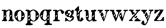 Benicio Font LOWERCASE