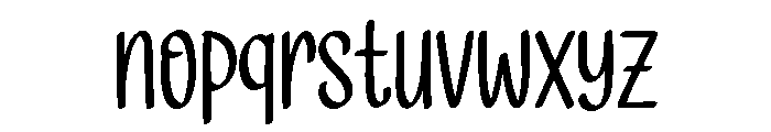 Benito Luxe Font LOWERCASE