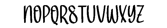 Benito Font LOWERCASE