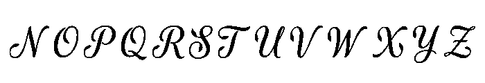 Benny Regular Font LOWERCASE