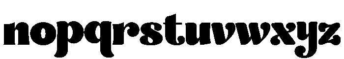 Benora Font LOWERCASE