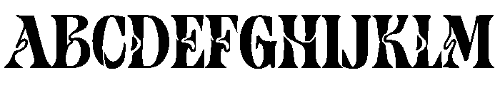 Benoris Font UPPERCASE