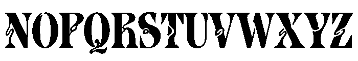 Benoris Font UPPERCASE