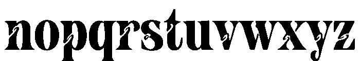 Benoris Font LOWERCASE
