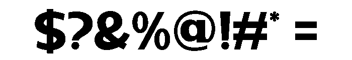 Benova-Light Font OTHER CHARS