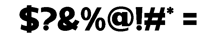Benova-Medium Font OTHER CHARS