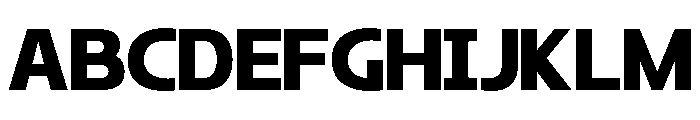 Benova-Medium Font UPPERCASE