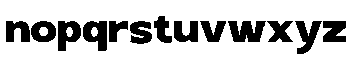 Benova Semi Bold Font LOWERCASE