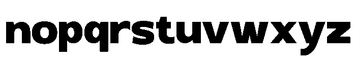 Benova-SemiBold Font LOWERCASE