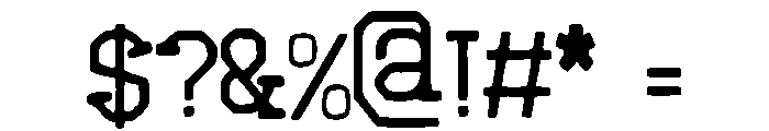 Benson Font OTHER CHARS