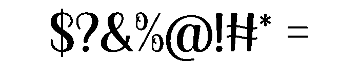 Bento Blast Regular Font OTHER CHARS