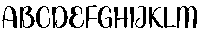 Bento Blast Regular Font UPPERCASE
