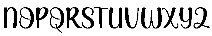 Bento Blast Regular Font UPPERCASE