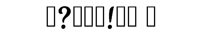 Bento Regular Font OTHER CHARS