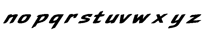 Beosze Tramx Regular Font LOWERCASE
