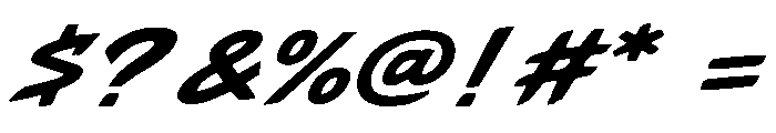 BeoszeTramx-Regular Font OTHER CHARS