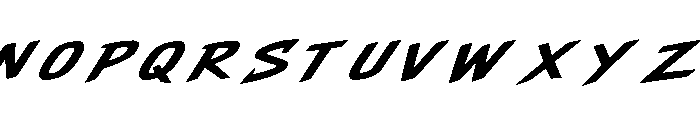 BeoszeTramx-Regular Font UPPERCASE