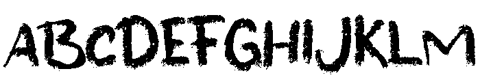 Berasa Gempa Font UPPERCASE