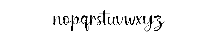 Berdigs Regular Font LOWERCASE