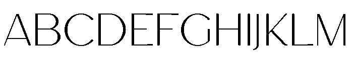 Bereft Regular Font UPPERCASE