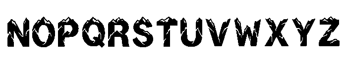 Bergen Regular Font UPPERCASE