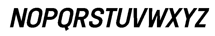 Bergham Italic Font UPPERCASE