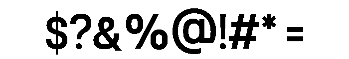 Bergham Regular Font OTHER CHARS
