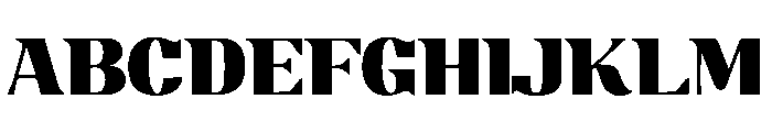 Berina Font UPPERCASE