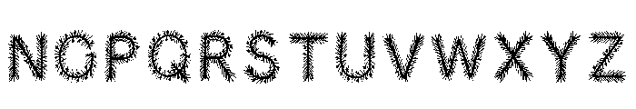 Berit Regular Font UPPERCASE