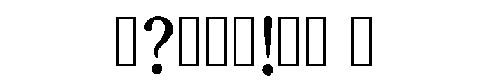 Berke Regular Font OTHER CHARS