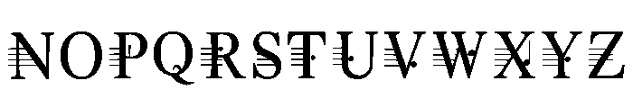 Berke Regular Font UPPERCASE