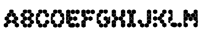 Berla Regular Font UPPERCASE